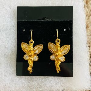 Tinker Disney Bell earrings figure. (New)